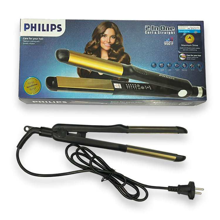 Philips 2 in 1 Hair Straightener and Curler Ayncart